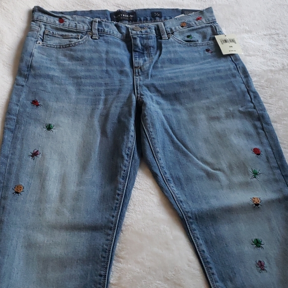 Lucky⭐ Brand Ava Mid Rise Skinny jean with ladybug - Picture 9 of 12
